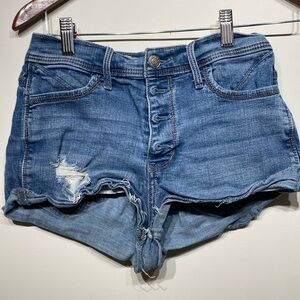 Hollister jean shorts